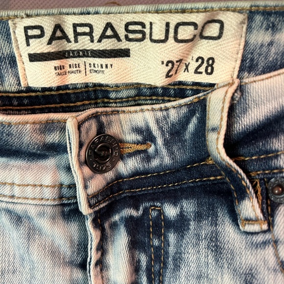 Parasuco « Jackie » light acid washed jeans high rise skinny - Picture 3 of 5